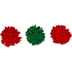 Frisco Holiday Moppy Ball Cat Toy With Catnip, 3 Count -Pet Cat Shop 244935 PT3. AC SS1800 V1600707664