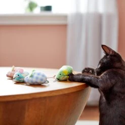 Frisco Easter Mice Cat Toy With Catnip, 4 Count -Pet Cat Shop 248051 PT5. AC SS1800 V1608766684