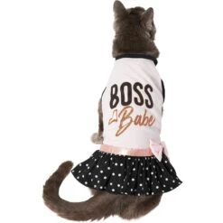 Frisco Boss Babe Dog & Cat Dress -Pet Cat Shop 248674 PT3. AC SS1800 V1633074669