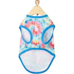 Frisco Pawsitive Vibes Tiedye Print Dog & Cat T-Shirt -Pet Cat Shop 248783 PT4. AC SS1800 V1637653905