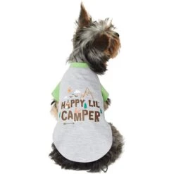 Frisco Happy Lil' Camper Dog & Cat T-Shirt -Pet Cat Shop 248789 PT3. AC SS1800 V1673303460