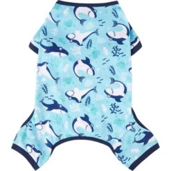 Frisco Happy Shark Dog & Cat Jersey PJs -Pet Cat Shop 249122 PT3. AC SS1800 V1614006406