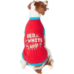 Frisco Red, White & Boop Dog & Cat T-Shirt -Pet Cat Shop 249242 PT3. AC SS1800 V1624598568