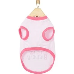 Frisco It's My Birthday Dog & Cat T-Shirt, Pink -Pet Cat Shop 249255 PT3. AC SS1800 V1624614153