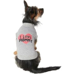 Frisco I Love Mommy Dog & Cat T-Shirt, Gray 7 Frisco I Love Mommy Dog & Cat T-Shirt, Gray -Pet Cat Shop 249278 PT2. AC SS1800 V1624600070