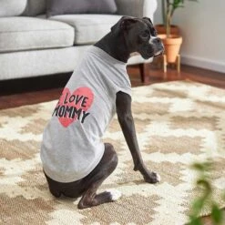 Frisco I Love Mommy Dog & Cat T-Shirt, Gray 9 Frisco I Love Mommy Dog & Cat T-Shirt, Gray -Pet Cat Shop 249278 PT4. AC SS1800 V1624606063