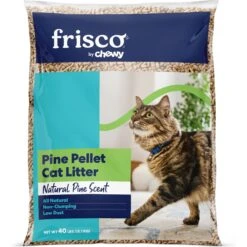 Fresh Step Products Fresh Scent Cat Litter Deodorizing Crystals & Frisco Pine Pellet Unscented Non-Clumping Wood Cat Litter -Pet Cat Shop 255591 PT3. AC SS1800 V1660258309