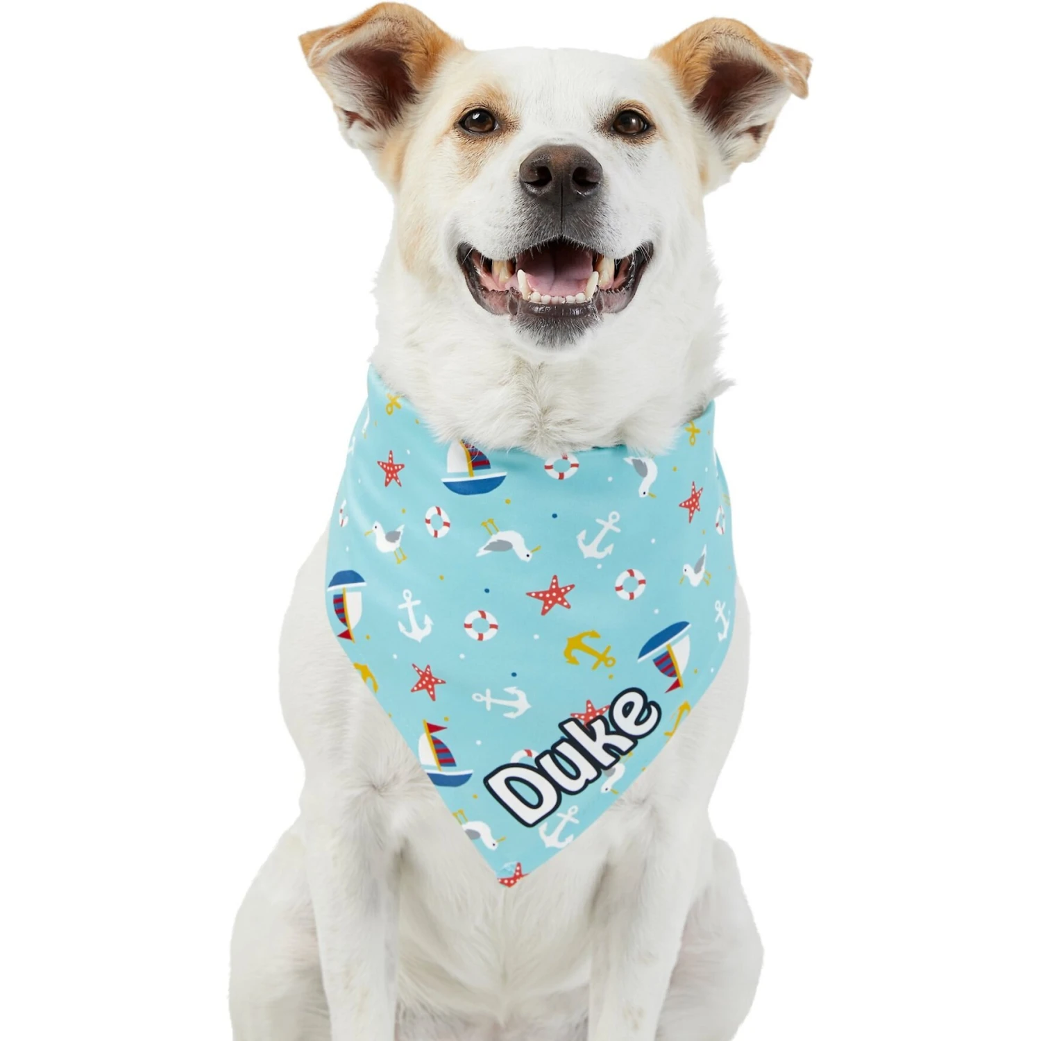 Frisco Nautical Personalized Dog & Cat Bandana 7 Frisco Nautical Personalized Dog & Cat Bandana - Image 7