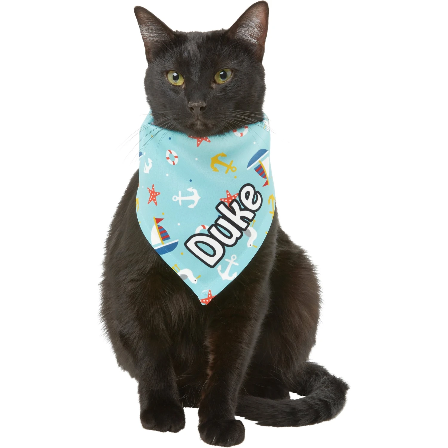 Frisco Nautical Personalized Dog & Cat Bandana 8 Frisco Nautical Personalized Dog & Cat Bandana - Image 8