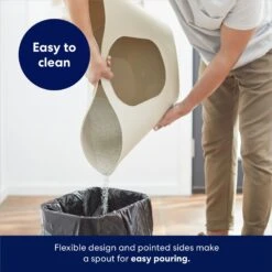 Frisco Leaf High-Sided Cat Litter Box, Large -Pet Cat Shop 258782 PT3. AC SS1800 V1675279642