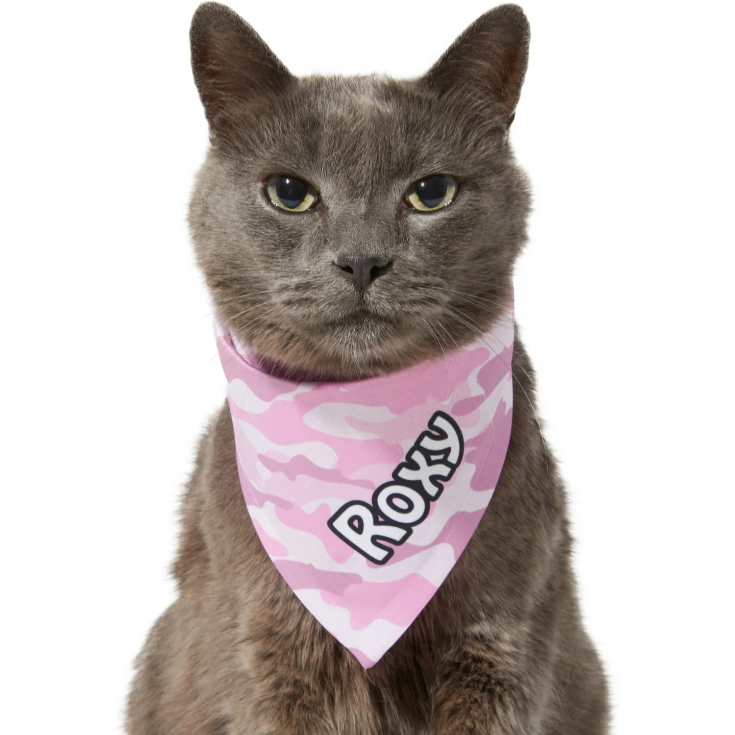 Frisco Pink Camo Personalized Dog & Cat Bandana 8 Frisco Pink Camo Personalized Dog & Cat Bandana - Image 8