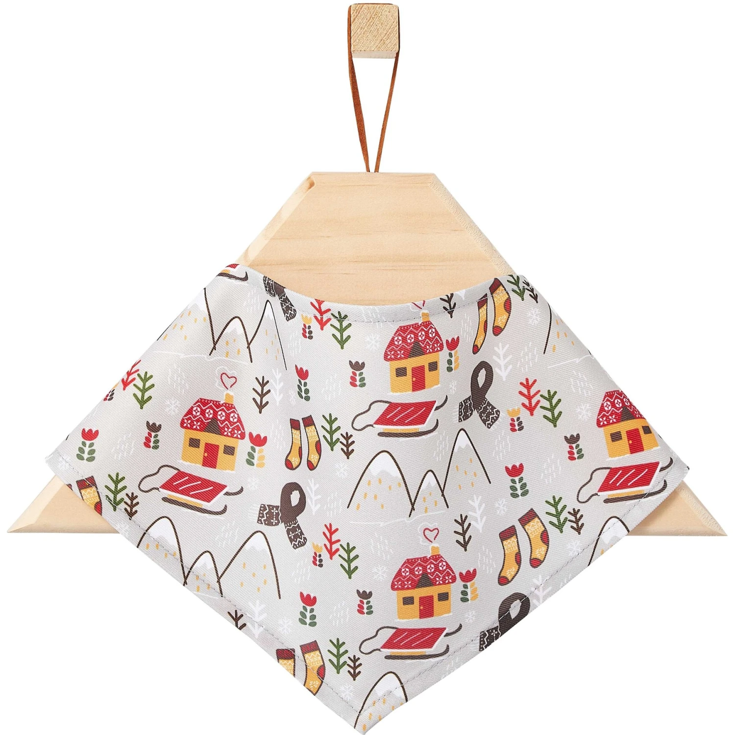 Frisco Wintry Vibes Dog & Cat Bandana 1 Frisco Wintry Vibes Dog & Cat Bandana