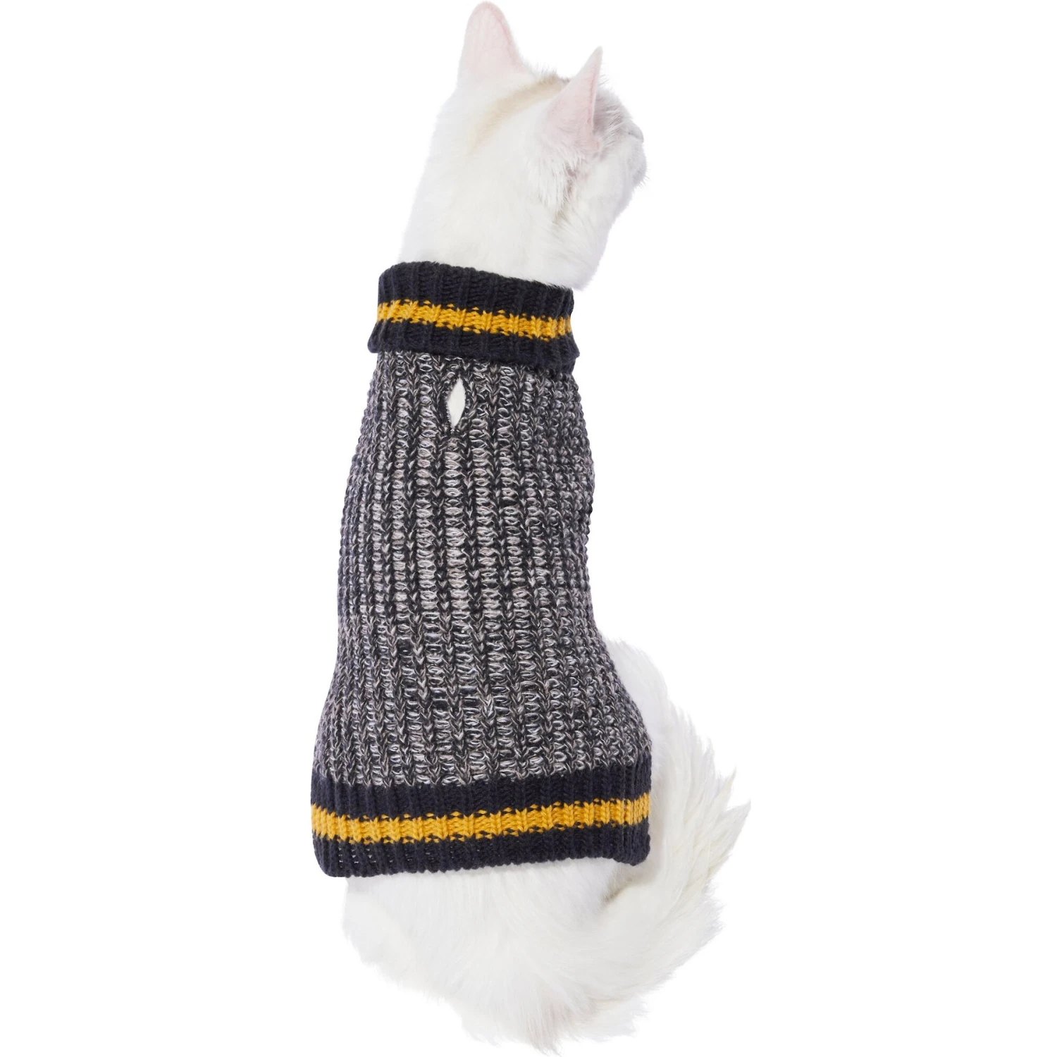 Frisco Heathered Knit Dog & Cat Sweater With 60% Recycled Content 3 Frisco Heathered Knit Dog & Cat Sweater With 60% Recycled Content - Image 3