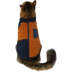 Frisco Lightweight Colorblock Dog & Cat Zippered Sherpa Fleece Vest, Blue/Brown 8 Frisco Lightweight Colorblock Dog & Cat Zippered Sherpa Fleece Vest, Blue/Brown -Pet Cat Shop 268191 PT2. AC SS1800 V1628797710