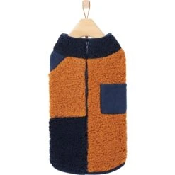 Frisco Lightweight Colorblock Dog & Cat Zippered Sherpa Fleece Vest, Blue/Brown 9 Frisco Lightweight Colorblock Dog & Cat Zippered Sherpa Fleece Vest, Blue/Brown -Pet Cat Shop 268191 PT4. AC SS1800 V1628823178