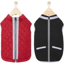 Frisco Mediumweight Reflective 2-in-1 Dog & Cat Fleece Coat 9 Frisco Mediumweight Reflective 2-in-1 Dog & Cat Fleece Coat -Pet Cat Shop 268359 PT4. AC SS1800 V1628792579