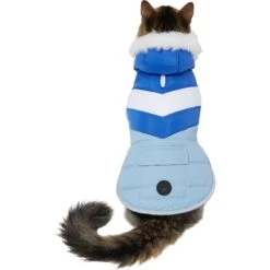 Frisco Heavyweight Chevron Insulated Dog & Cat Parka With Pocket -Pet Cat Shop 268405 PT2. AC SS1800 V1628784758
