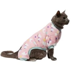Frisco Dog & Cat Cozy Plush Fleece PJs, Unicorns -Pet Cat Shop 268469 PT3. AC SS1800 V1637720561
