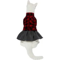 Frisco Flannel Dog & Cat Dress -Pet Cat Shop 268645 PT3. AC SS1800 V1637657232