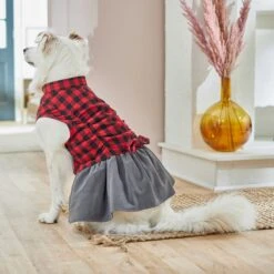Frisco Flannel Dog & Cat Dress -Pet Cat Shop 268645 PT5. AC SS1800 V1637720226