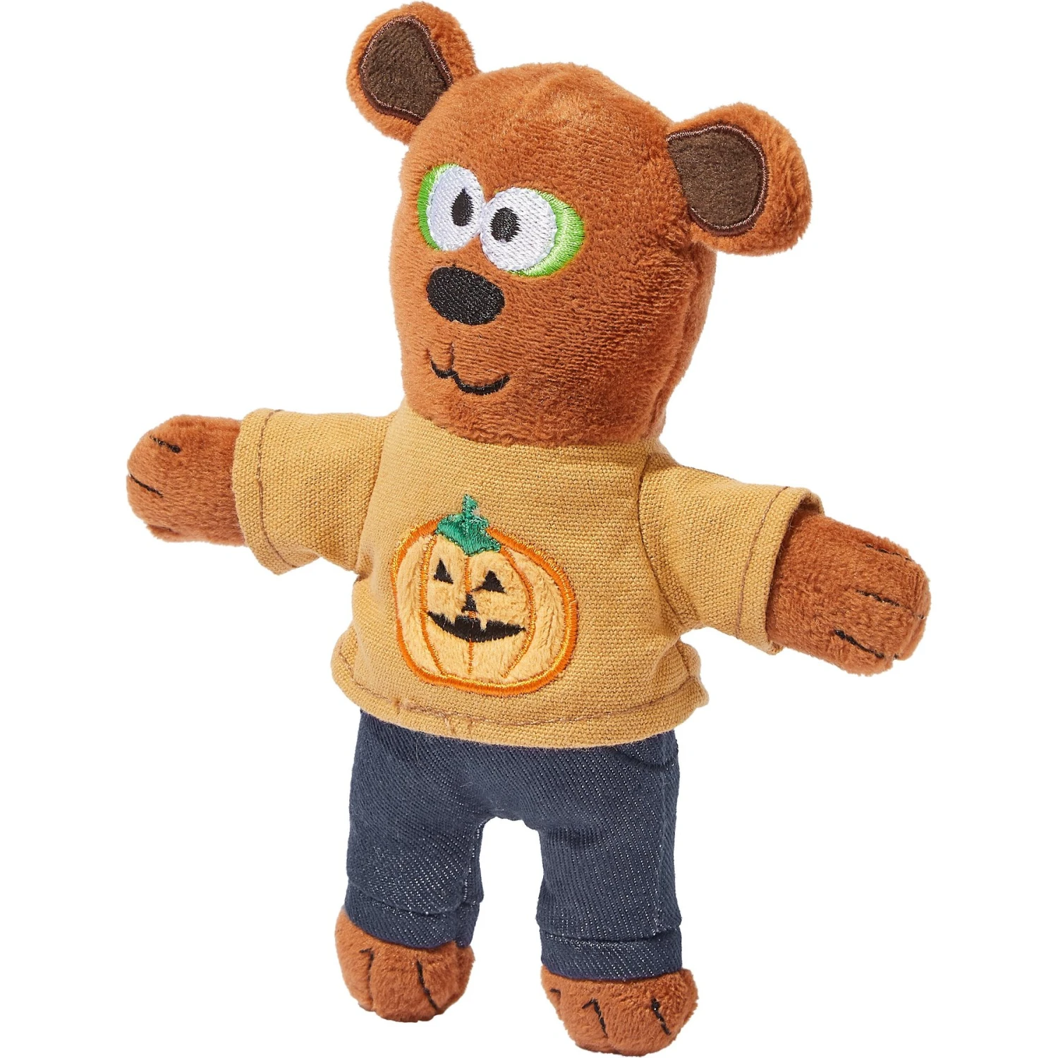 Frisco Halloween Good Bear, Bad Bear Reversible Plush Cat Toy With Catnip 1 Frisco Halloween Good Bear, Bad Bear Reversible Plush Cat Toy With Catnip