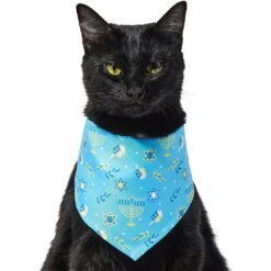 Frisco Festive Hanukkah Dog & Cat Bandana -Pet Cat Shop 276282 PT2. AC SS1800 V1637667990