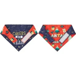 Frisco Santa's Favorite & Cheers To The New Year Dog & Cat Reversible Bandana 14 Frisco Santa's Favorite & Cheers To The New Year Dog & Cat Reversible Bandana -Pet Cat Shop 276285 PT5. AC SS1800 V1637709159