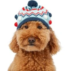 Frisco Pom Pom Dog & Cat Knitted Hat 7 Frisco Pom Pom Dog & Cat Knitted Hat -Pet Cat Shop 276307 PT2. AC SS1800 V1631666246