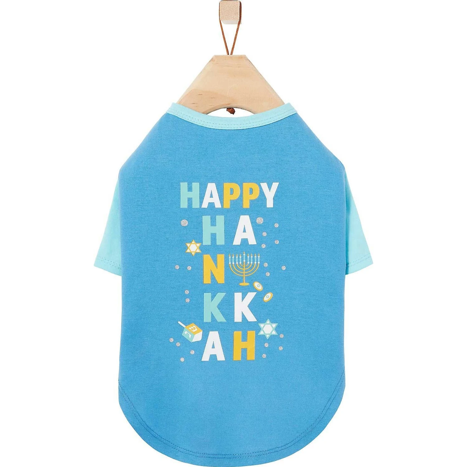Frisco Happy Hanukkah Dog & Cat T-shirt 1 Frisco Happy Hanukkah Dog & Cat T-shirt