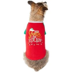 Frisco Santa I Can Explain Dog & Cat T-shirt -Pet Cat Shop 276496 PT3. AC SS1800 V1637667764