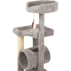 Frisco 54-in Real Carpet Cat Tree With Tunnel And Square Perches 6 Frisco 54-in Real Carpet Cat Tree With Tunnel And Square Perches -Pet Cat Shop 282767 PT3. AC SS1800 V1621949643