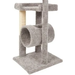 Frisco 54-in Real Carpet Cat Tree With Tunnel And Square Perches 7 Frisco 54-in Real Carpet Cat Tree With Tunnel And Square Perches -Pet Cat Shop 282767 PT4. AC SS1800 V1621948663