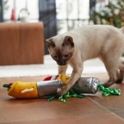 Frisco Holiday Elf Burrito Plush Cat Toy With Catnip, 2 Count 5 Frisco Holiday Elf Burrito Plush Cat Toy With Catnip, 2 Count -Pet Cat Shop 287375 PT3. AC SS1800 V1632776330