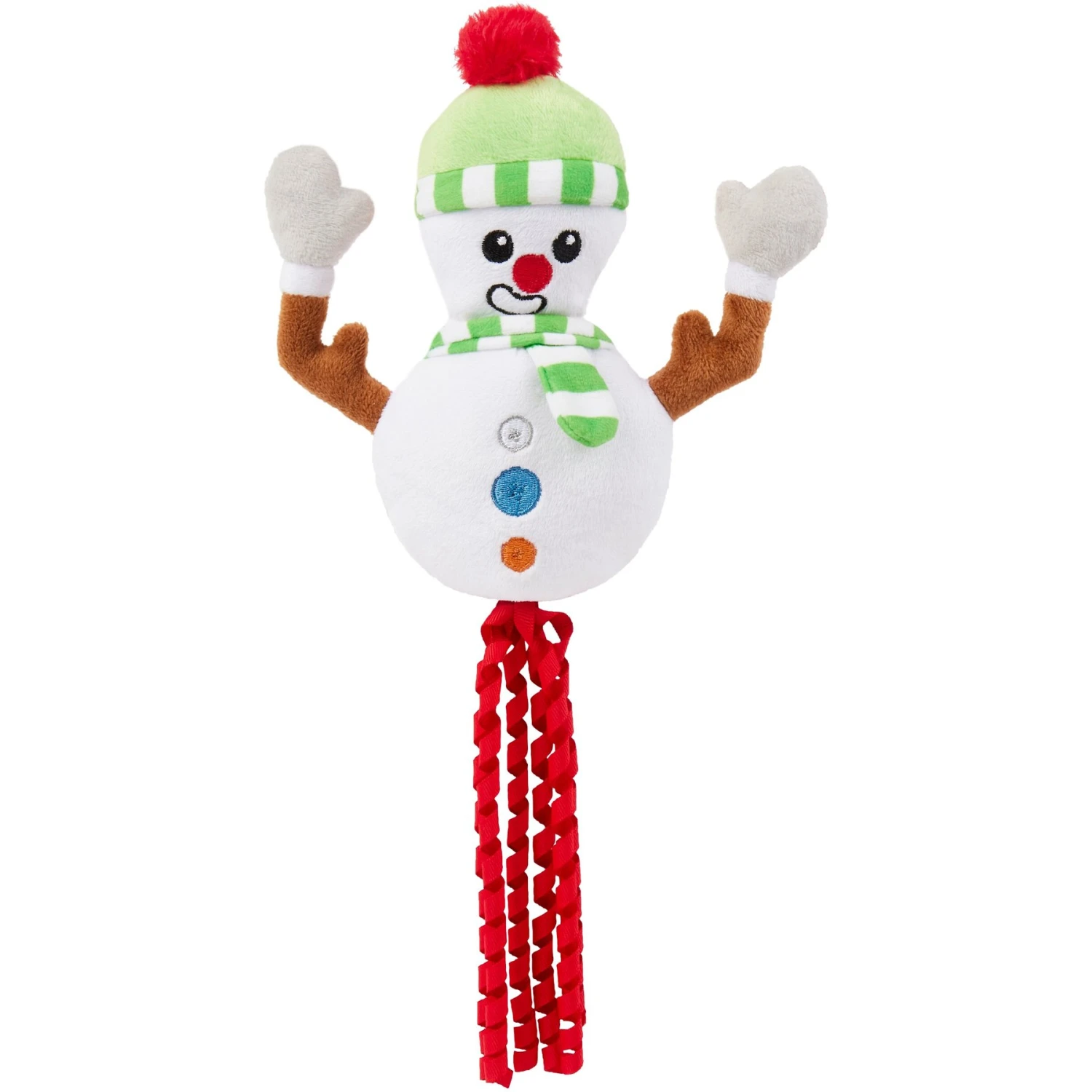 Frisco Naughty Or Nice Snowman Reversible Plush Cat Toy With Catnip 1 Frisco Naughty Or Nice Snowman Reversible Plush Cat Toy With Catnip