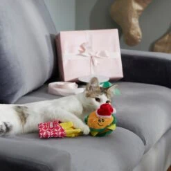 Frisco Holiday Burger & Fries Plush Cat Toy With Catnip, 2 Count -Pet Cat Shop 287901 PT3. AC SS1800 V1632775913