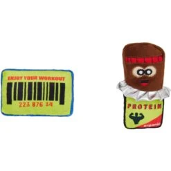 Frisco Protein Bar & Gym Membership Plush Cat Toy With Catnip -Pet Cat Shop 288951 PT2. AC SS1800 V1638335189