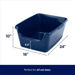 Frisco High Sided Cat Litter Box, Extra Large & World's Best Multi-Cat Unscented Clumping Corn Cat Litter 7 Frisco High Sided Cat Litter Box, Extra Large & World's Best Multi-Cat Unscented Clumping Corn Cat Litter -Pet Cat Shop 293046 PT2. AC SS1800 V1619998947