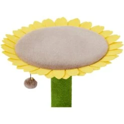 Frisco Sunflower Cat Scratching Post, Single Post -Pet Cat Shop 296690 PT2. AC SS1800 V1632855980