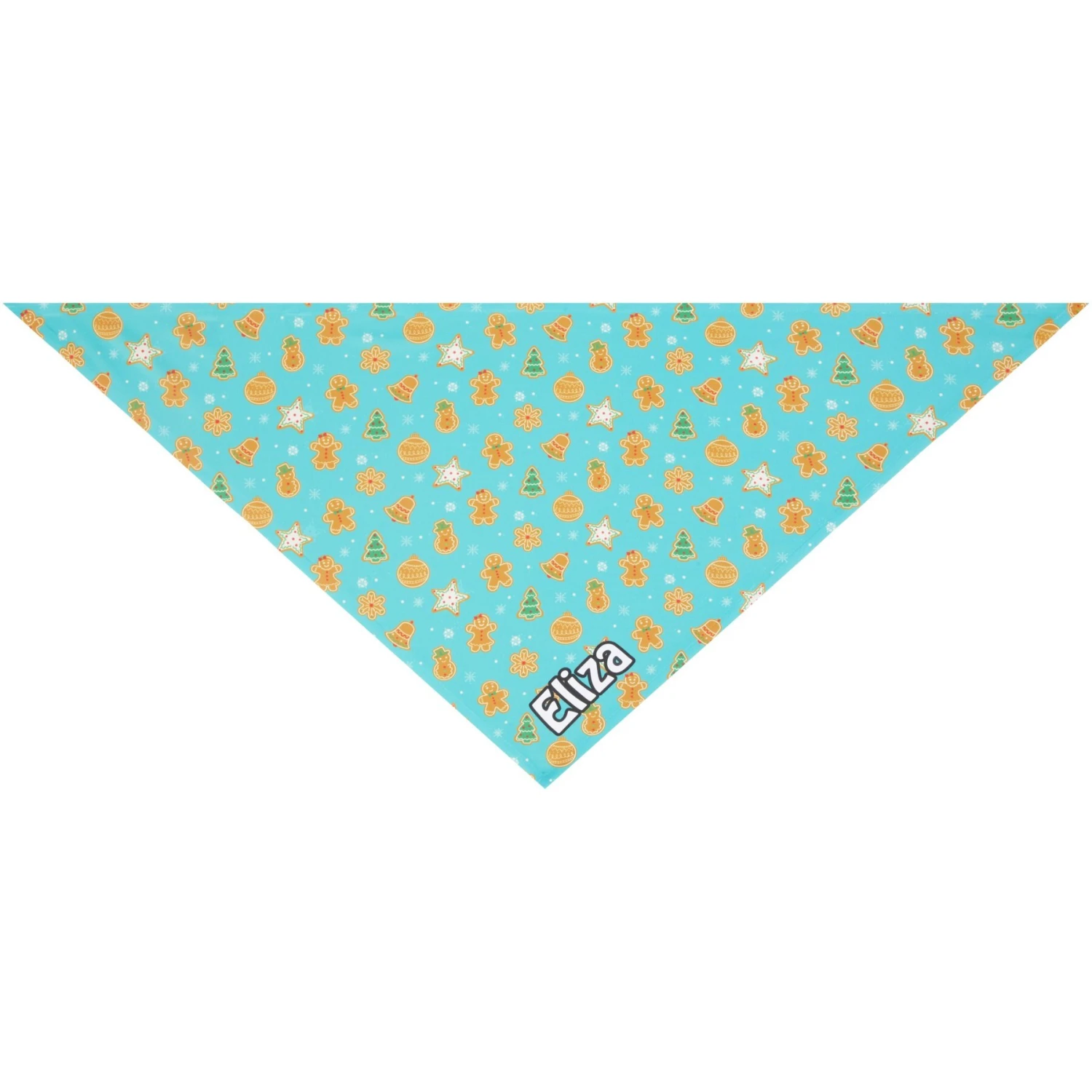 Frisco Gingerbread Cookie Personalized Dog & Cat Bandana 4 Frisco Gingerbread Cookie Personalized Dog & Cat Bandana - Image 4