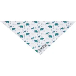 Frisco Buffalo Plaid Winter Animals Personalized Dog & Cat Bandana -Pet Cat Shop 301365 PT3. AC SS1800 V1627655210