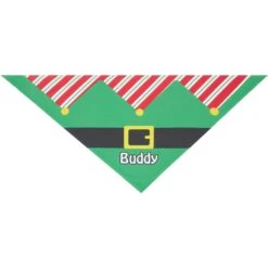 Frisco Santa's Favorite Elf Personalized Dog & Cat Bandana -Pet Cat Shop 301369 PT3. AC SS1800 V1627653711