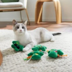 Frisco St. Patrick's Shamrock Plush Cat Toy With Catnip 6 Frisco St. Patrick's Shamrock Plush Cat Toy With Catnip -Pet Cat Shop 303102 PT3. AC SS1800 V1641230285