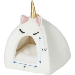 Frisco Novelty Unicorn Covered Cat & Dog Bed & Frisco Cactus Cat Scratching Post -Pet Cat Shop 303496 PT2. AC SS1800 V1623043945