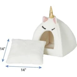 Frisco Novelty Unicorn Covered Cat & Dog Bed & Frisco Cactus Cat Scratching Post -Pet Cat Shop 303496 PT3. AC SS1800 V1623037050