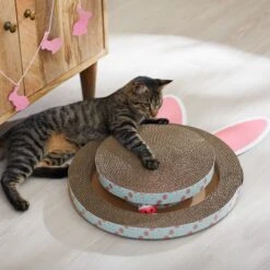 Frisco Easter Bunny Shaped Scratcher Cat Toy With Catnip 6 Frisco Easter Bunny Shaped Scratcher Cat Toy With Catnip -Pet Cat Shop 304986 PT3. AC SS1800 V1642441652