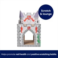 Frisco Castle Cardboard Cat House, 2-Story 8 Frisco Castle Cardboard Cat House, 2-Story -Pet Cat Shop 308822 PT2. AC SS1800 V1689354927