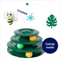 Frisco Bee & Leaf Cat Tracks Cat Toy With Catnip 7 Frisco Bee & Leaf Cat Tracks Cat Toy With Catnip -Pet Cat Shop 308889 PT2. AC SS1800 V1695760990