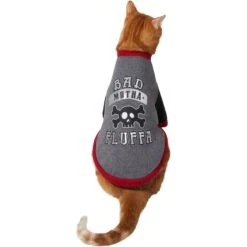 Frisco Bad Motha Fluffa Dog & Cat T-Shirt -Pet Cat Shop 312048 PT2. AC SS1800 V1644467490
