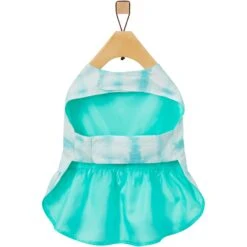 Frisco Green Tie Dye Dog & Cat Dress -Pet Cat Shop 312104 PT4. AC SS1800 V1644427402