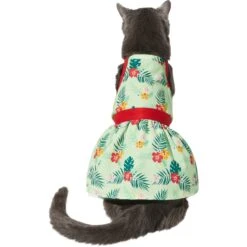 Frisco Hawaiian Floral Dog & Cat Dress -Pet Cat Shop 312112 PT2. AC SS1800 V1644423385